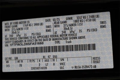 2025 Ford F-150 XLT Demo