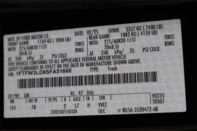 2025 Ford F-150 XLT Demo