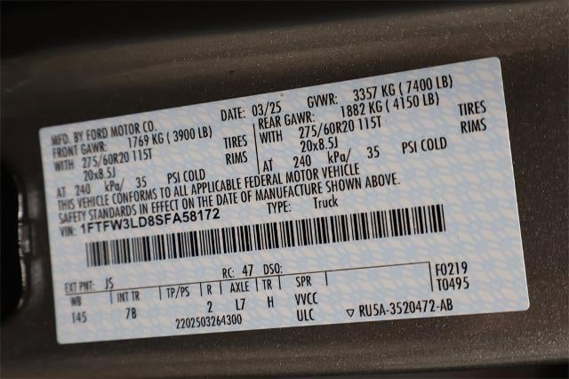 2025 Ford F-150 XLT Demo