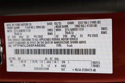 2025 Ford F-150 XLT Demo