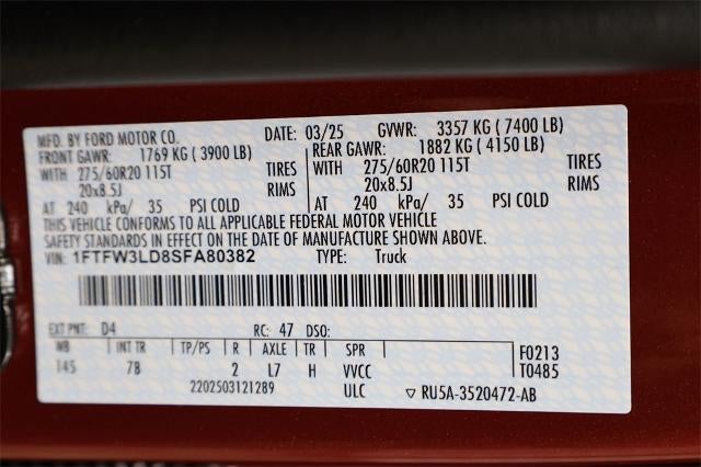 2025 Ford F-150 XLT Demo