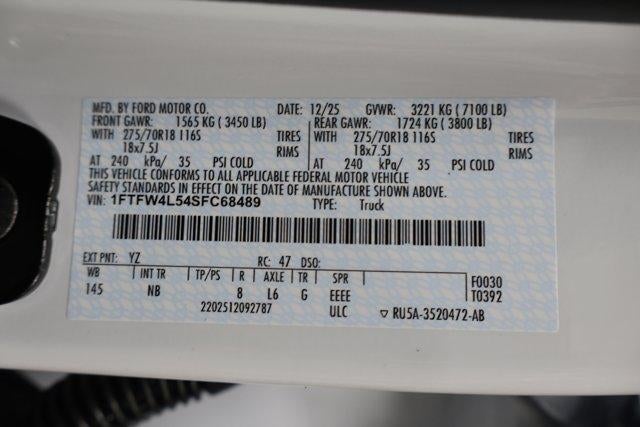 2025 Ford F-150 Tremor