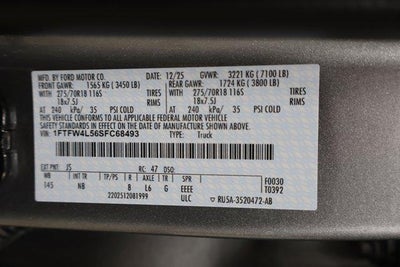 2025 Ford F-150 Tremor