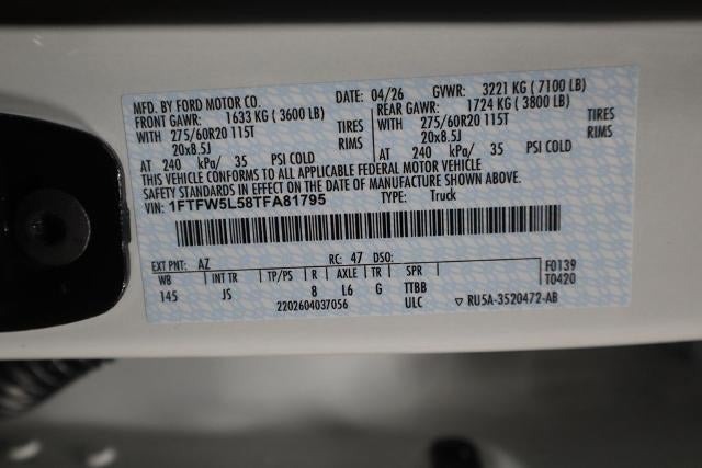 2026 Ford F-150 Lariat