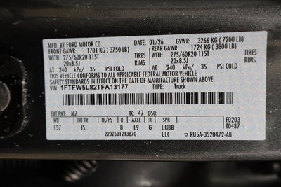 2026 Ford F-150 Lariat