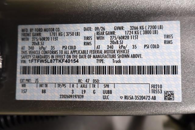 2026 Ford F-150 Lariat