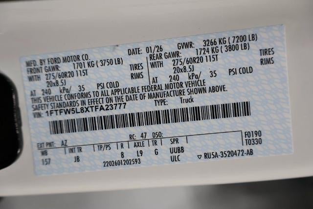 2026 Ford F-150 Lariat