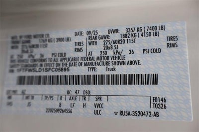 2025 Ford F-150 Lariat