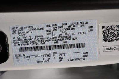 2026 Ford F-150 Lariat