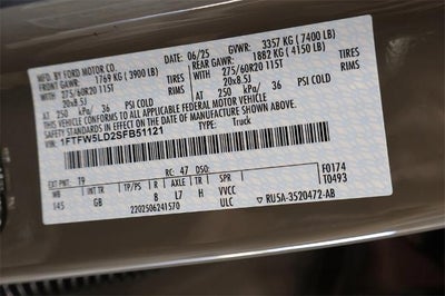 2025 Ford F-150 Lariat