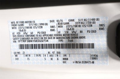 2025 Ford Super Duty F-350 SRW XL