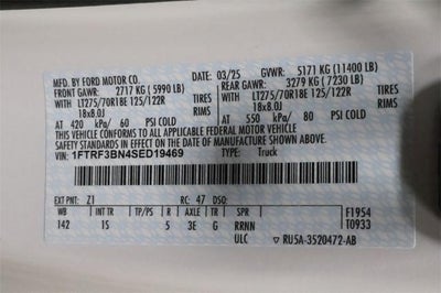 2025 Ford Super Duty F-350 SRW XL