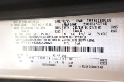 2025 Ford Transit Cargo Van Base