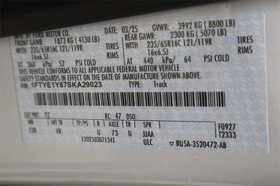 2025 Ford Transit Cargo Van Base