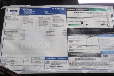 2025 Ford Transit Cargo Van Base