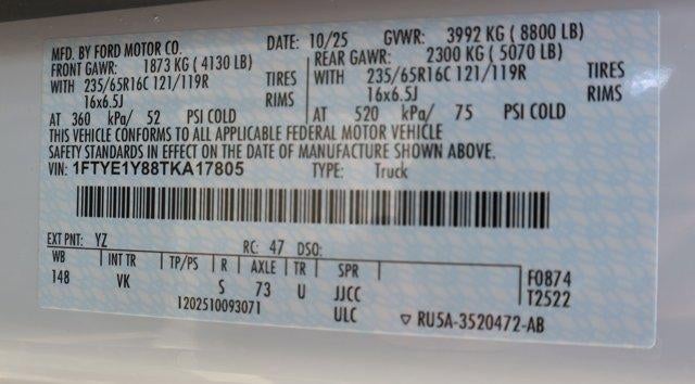 2026 Ford Transit Cargo Van Base