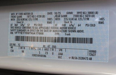 2026 Ford Transit Cargo Van Base