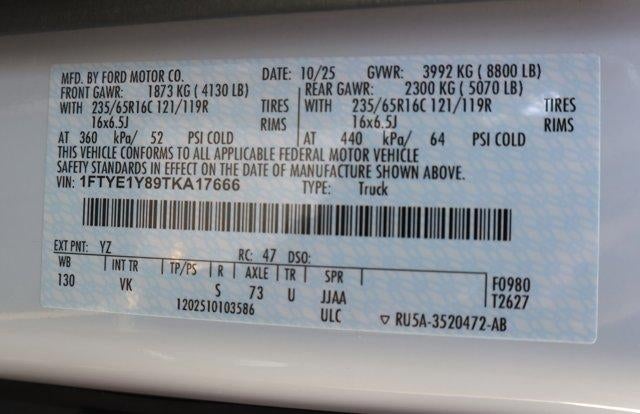 2026 Ford Transit Cargo Van Base