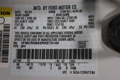 2024 Ford Bronco Sport Big Bend Demo