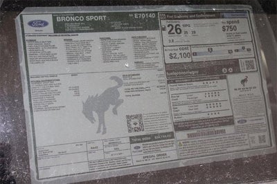 2024 Ford Bronco Sport Big Bend Demo