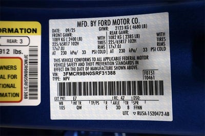 2025 Ford Bronco Sport Big Bend Demo