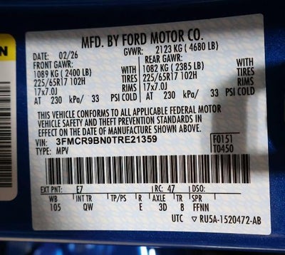 2026 Ford Bronco Sport Big Bend