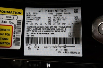 2026 Ford Bronco Sport Big Bend Demo