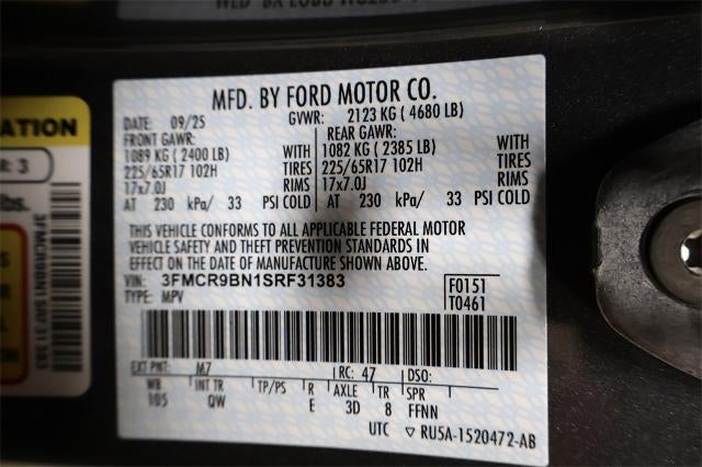 2025 Ford Bronco Sport Big Bend Demo