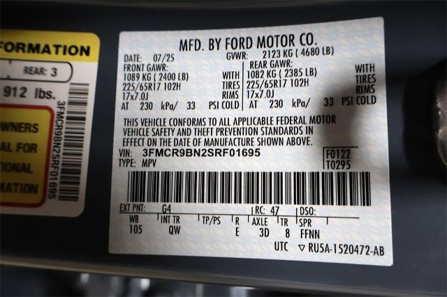 2025 Ford Bronco Sport Big Bend Demo