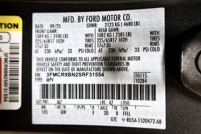 2025 Ford Bronco Sport Big Bend Demo