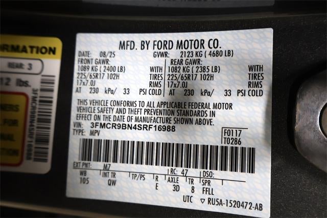 2025 Ford Bronco Sport Big Bend Demo