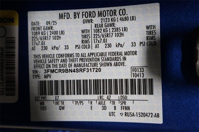 2025 Ford Bronco Sport Big Bend Demo