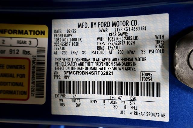 2025 Ford Bronco Sport Big Bend Demo