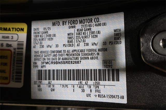 2025 Ford Bronco Sport Big Bend Demo