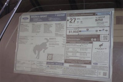 2025 Ford Bronco Sport Big Bend Demo