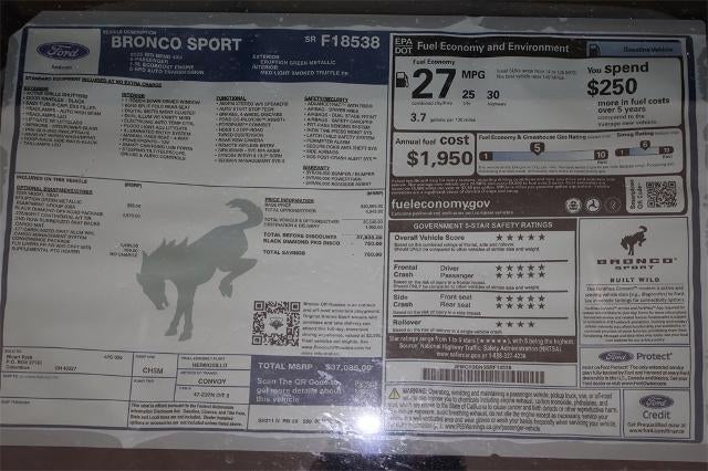 2025 Ford Bronco Sport Big Bend Demo