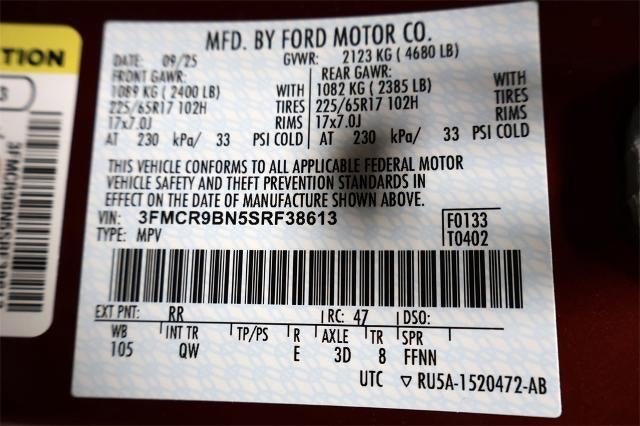 2025 Ford Bronco Sport Big Bend Demo