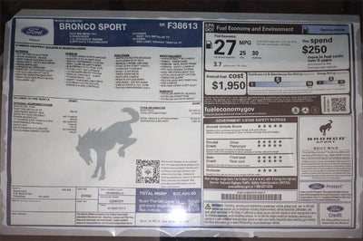 2025 Ford Bronco Sport Big Bend Demo