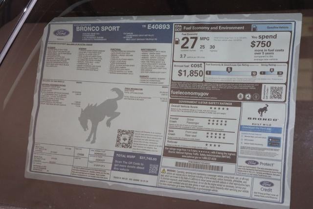 2026 Ford Bronco Sport Big Bend Demo