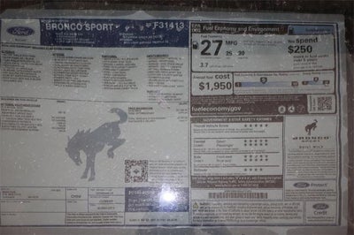 2025 Ford Bronco Sport Big Bend Demo