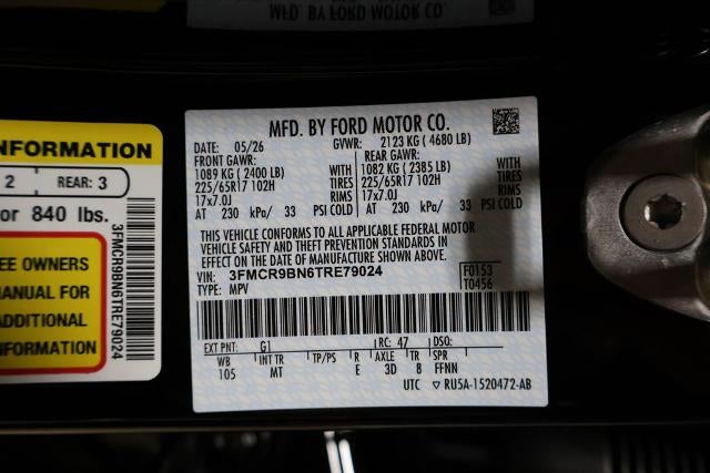2026 Ford Bronco Sport Big Bend Demo