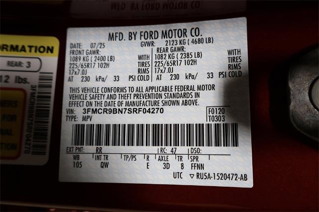 2025 Ford Bronco Sport Big Bend Demo