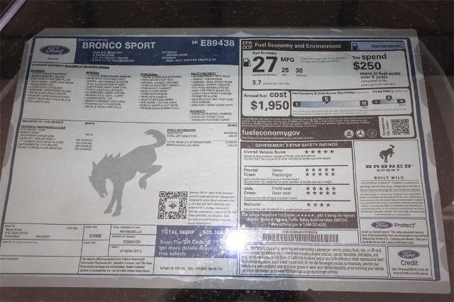 2025 Ford Bronco Sport Big Bend Demo