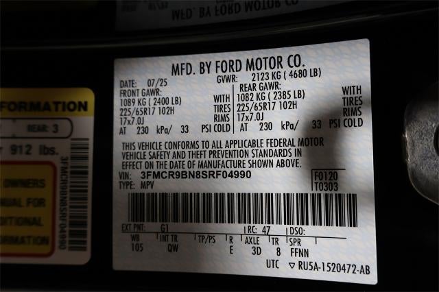 2025 Ford Bronco Sport Big Bend Demo