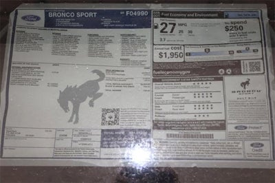 2025 Ford Bronco Sport Big Bend Demo