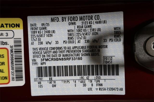 2025 Ford Bronco Sport Big Bend Demo