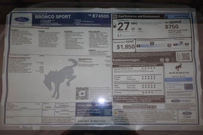 2026 Ford Bronco Sport Big Bend Demo