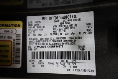 2025 Ford Bronco Sport Big Bend Demo