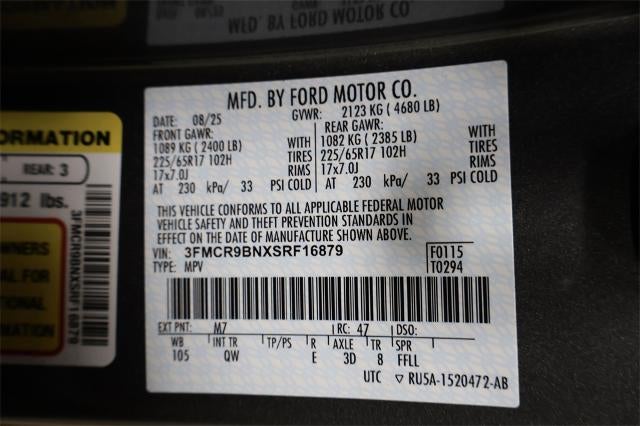 2025 Ford Bronco Sport Big Bend Demo