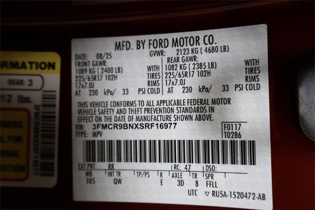 2025 Ford Bronco Sport Big Bend Demo